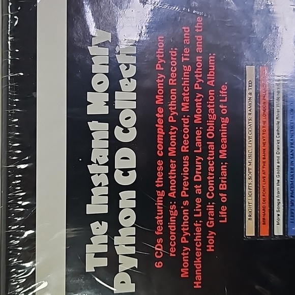 The Instant Monty Python CD collection on Cassette New Sealed in plastic - Picture 4 of 7
